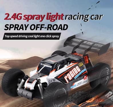 1/16 High-Speed RC Simulation Formula Drift Racing Model Car Off-road 4WD Mountain Buggy Light Competition Toy Remote Controller