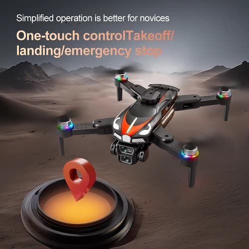 V192 Brushless New Rc Drone 8K Dual Camera Aerial Photography Aircraft Folding Obstacle Avoidance Remote Control Dron