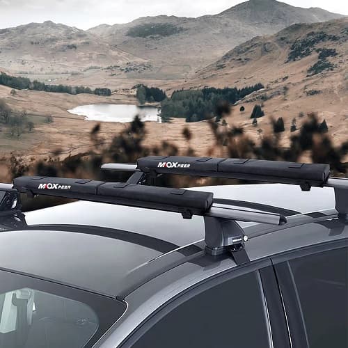 Car Roof Rack Crossbar Universal Fixed Bracket Accessories Off-road Vehicle Luggage Frame Perforation-free Crossbar Bracket