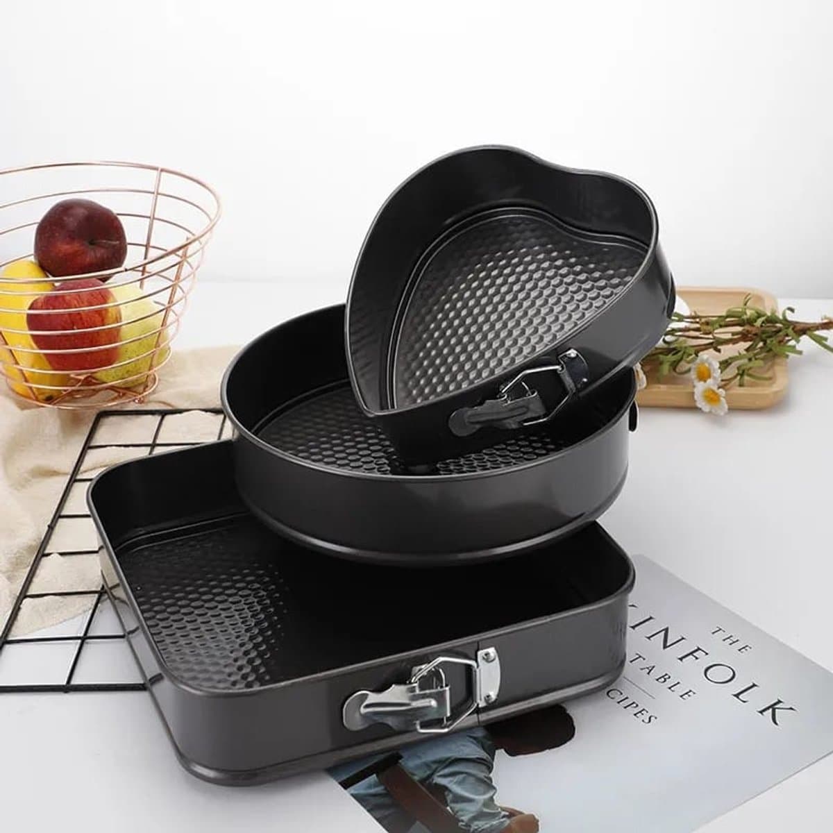 Baking tin mixed shape 