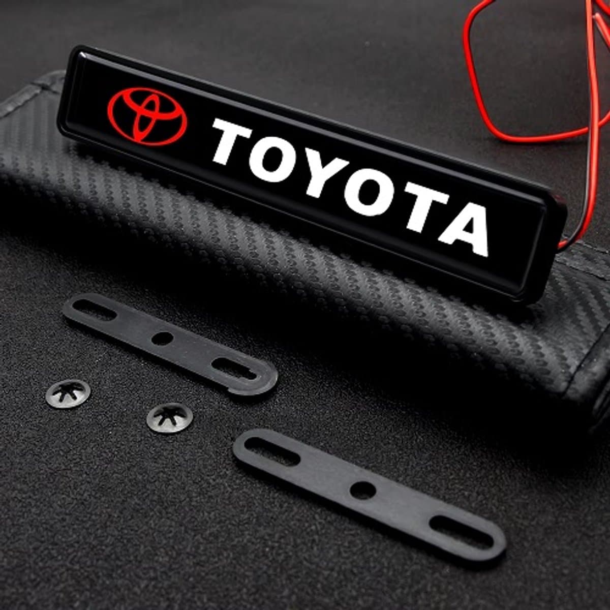 car led emblem for toyota