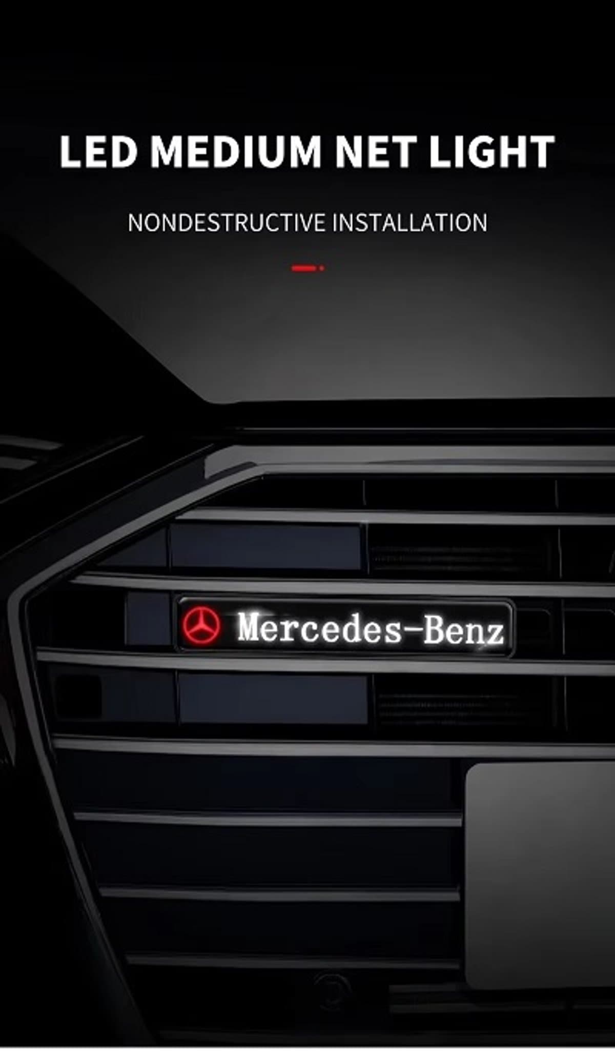 car led emblem logo for benz