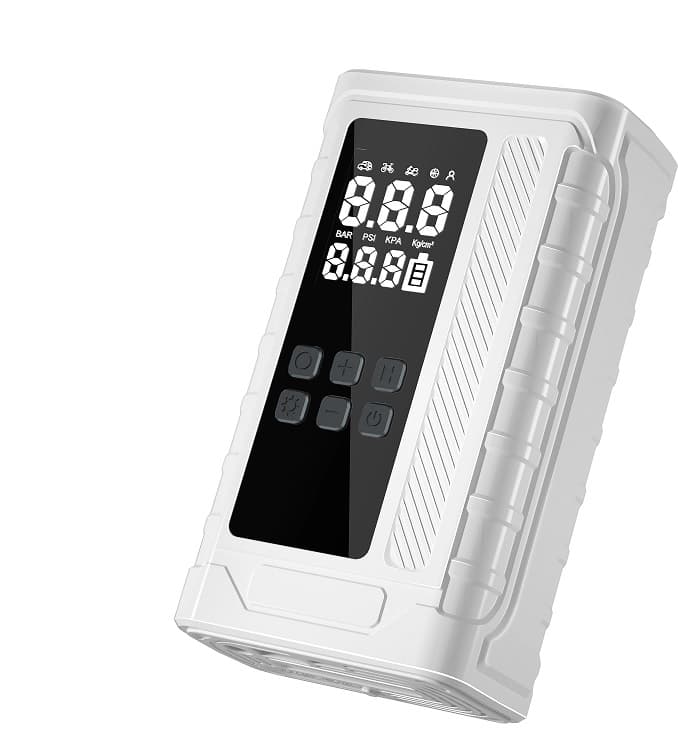 8000mAh Capacity Peak 1000A Jump Starter Air Compressor 150 Psi Portable Car Emergency Tools Jump Starter Tire Inflator