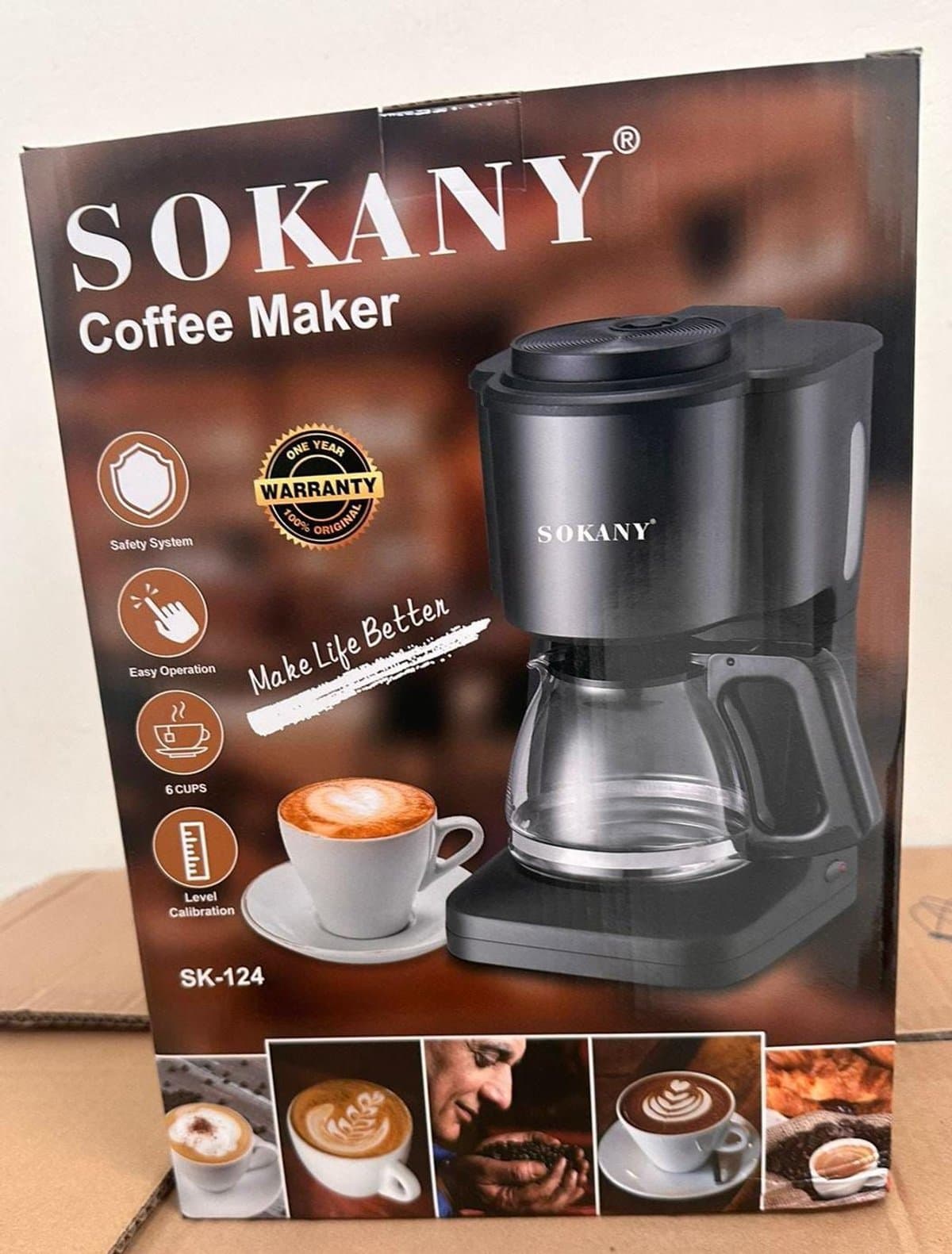 Sokany Coffee Maker Machine